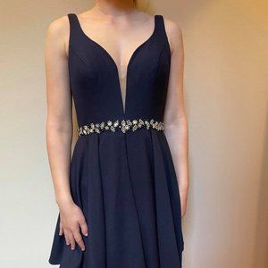 Samila & Co - Navy Homecoming Prom Dress